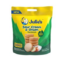 JULIES Sour Cream & Onion Sandwich 280g 酸忌廉洋蔥味 夾心餅
