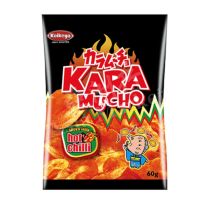 Koikeya - Karamucho Potato Chips Hot Chilli Flavour Flat Cut 辣味平切薯片 60g