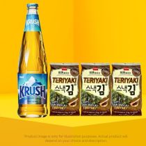 Korean Seaweed Snacks + Korean Krush Lager Bundle