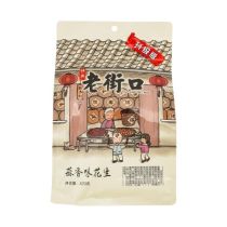 LAOJIEKOU Garlic Flavoured Peanuts 420g 老街口 蒜香味花生 420g