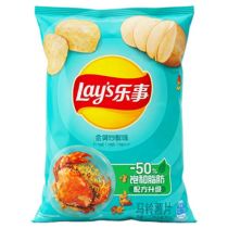 Lay's Potato Chips Fried Crab Flavor 70g 樂事薯片 金黃炒蟹味
