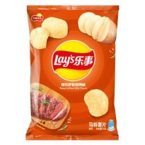 Lay's Potato Chips Texas Grilled BBQ Flavour 70g 樂事薯片德克薩斯燒烤味薯片