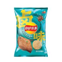 Lays Potato Chip Five Spice Beef Flavour 70g 乐事薯片酱卤五香牛肉味