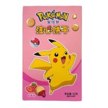 LEDA Pokemon Strawberry Biscuit 52g