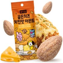 LINE BT21 Golden Cheese Chicken Flavor Almond 30g