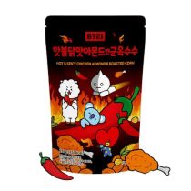 LINE BT21 Spicy Chicken & Roasted Corn Almond 180g