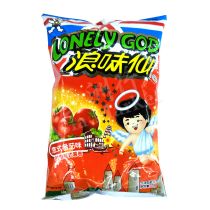 WANT WANT  Lonely God Potato Twist Cracker (Tomato Flavour) 70g 浪味仙意式番茄味