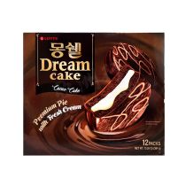 LOTTE Moncher Cocao Cake 12 Pieces 384g 夢雪鮮奶油巧克力派可可味
