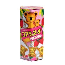 LOTTE Koala's March Strawberry Flavour 49g 樂天熊仔餅草莓味