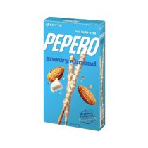 LOTTE Pepero Snowy Almond Sticks 32g  韓國杏仁曲奇棒