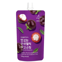 SUGAR LOLO Konjac Jelly Soft Drink - Mangosteen Flavour 150g 韓國 蒟蒻啫喱 (山竹味)