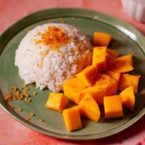 Mango and Coconut Sticky Rice Dessert Recipe Ingredients