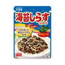 Marumiya Nori Shirasu Furikake Rice Seasoning with Nori Seaweed Whitebait 18g 