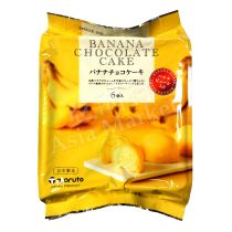 MARUTO  Banana Chocolate Cake (6pc) 174g 日本香蕉糕