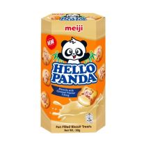 MEIJI Hello Panda Caramel Flavour 50g  熊貓餅乾焦糖味