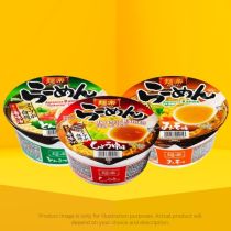 Mix and Match Japanese MENRAKU Cup Ramen Bundle