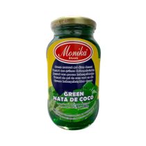 MONIKA Green Nata De Coco 340g 菲律賓椰子肉 (綠)