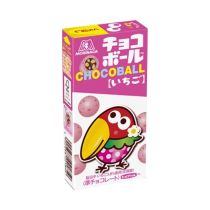 Morinaga Choco Ball Strawberry Flavour 25g 日本草莓巧克力球