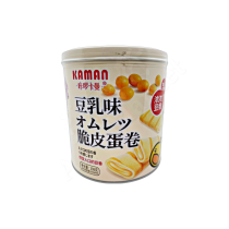KAMAN  Soy Milk Egg Rolls 308g 咔囉卡曼豆乳味脆皮蛋卷