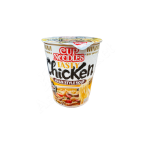 NISSIN - Cup noodle Tasty Chicken Flavour 63g 出前一丁冬菇雞杯面