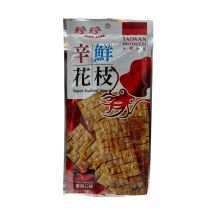 JANE JANE - Super Seafood Snack Spicy Flavored 28.35g 珍珍辛鲜花枝(香辣)