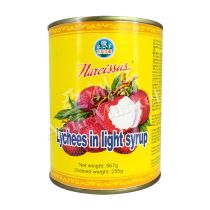 NARCISSUS Lychee in light syrup  糖水荔枝 567g