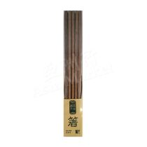 Wooden Chopsticks made with Natural Wood (10pairs) No.6006494 木筷子