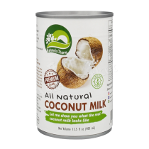 NATURE'S CHARM - All Natural Coconut Milk (Gluten Free, Vegan) 400ml 泰國純素全天然椰子奶