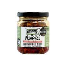 RIVESCI Cashew Chilli Crush 180g  腰果辣椒醬油