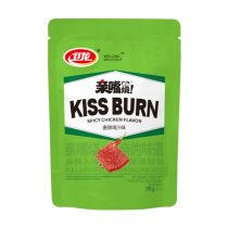 Wei Long Kiss Burn Spicy Chicken Flavour 260g 衛龍親嘴燒辣片(雞)