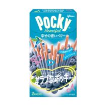 Pocky Heartful Blueberry Flavour Biscuit Stick 54.6g 百奇藍莓味巧克力棒