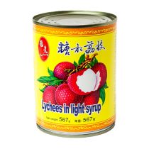 FORTUNE Lychees in Syrup 650g 荔枝罐頭