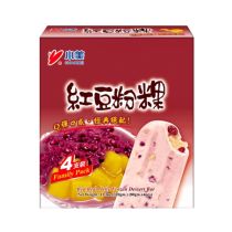 [FROZEN] [MULTIPACK] SHAOMEI Ice Bar Red Bean Jelly 75gX4
