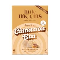 [FROZEN] Little Moons Mochi Ice Cream Cinnamon Bun Flavour 192g