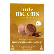 [FROZEN] Little Moons Mochi Ice Cream Chocolate & Hazelnut 192g