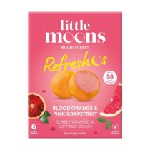 [FROZEN] Little Moons Mochi Ice Cream Blood Orange & Pink Grapefruit Flavour 192g