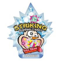 Striking Popping Candy Soda Drink Flavour 30g 索勁爆炸糖 (蘇打汽水味)
