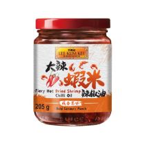 Lee Kum Kee Fiery Hot Dried Shrimp Chilli Oil 205g 李錦記大辣蝦米辣椒油