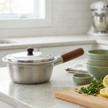 Stainless Steel Saucepan with Lid 16CM 