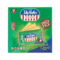 M.Y. San Sky Flakes Onion & Chive Crackers (10x25g)  250g 空中霸王蔥味餅