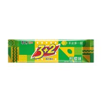 KSF 3+2 Soda Biscuits Lemon Cream 125g 康師傅3+2蘇打夾心清新檸檬