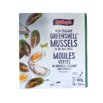 [FROZEN] Talley's  Greenshell Mussels 800g 有壳青口