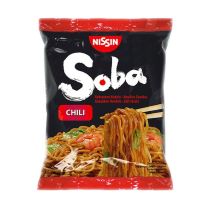 NISSIN Soba Chilli Noodle (Bag) 110g 鐵板炒麵 (辣味)