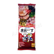 NISSIN Demae Ramen Fukuoka Aka Tonkotsu Flavour (Non-Fried) 174g 出前一丁棒丁麵赤豬骨