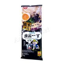 NISSIN Demae Ramen Kumamoto Black Garlic Oil Tonkotsu Flavour (Non-Fried) 174g 出前一丁棒丁麵黑蒜豬骨湯味