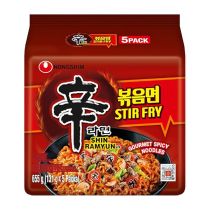NONGSHIM Shin Ramyum Stir Fry Noodle 131gx5 (Pack of 5)