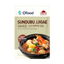 O'FOOD - Sundubu Jjigae, Spicy Soft Tofu Stew Sauce 140g 辣嫩豆腐鍋湯底醬料