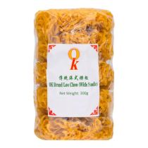 OK Brand Loo Choo (Broad Noodle) 300g  OK牌撈粗