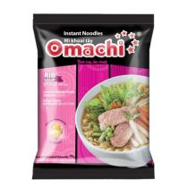 OMACHI Instant Potato Noodle Stewed Prok Rib Soup Style 79g 
