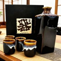 EMRO Japanese Ombre Sake Set Art No. 6040118 (5 pcs) 